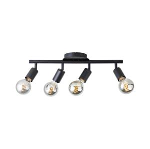 Brilliant - Bodové svítidlo TIFFANY 4xE27/28W/230V černá 99683/06