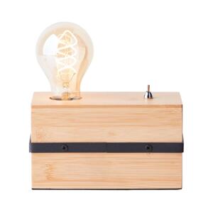 Brilliant Brilliant - Stolní lampa BENNY 1xE27/40W/230V bambus