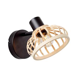 Brilliant - Nástěnná lampa NORAH 1xE14/28W/230V bambus 99737/76