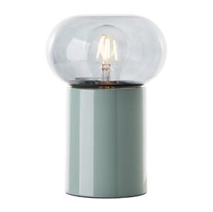 Brilliant Brilliant - Stolní lampa KNUT 1xE27/25W/230V zelená/čirá
