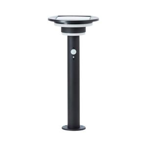Brilliant Brilliant - LED Solární lampa se senzorem GARVINA LED/3W/3,7V 45 cm IP44 černá