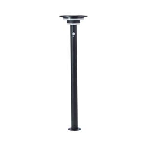 Brilliant Brilliant - LED Solární lampa se senzorem GARVINA LED/3W/3,7V 85 cm IP44 černá