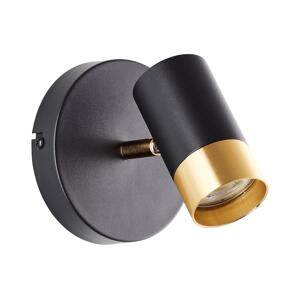 Brilliant - LED Nástěnné bodové svítidlo VIGOLO 1xGU10/5W/230V černá/zlatá G03410/86