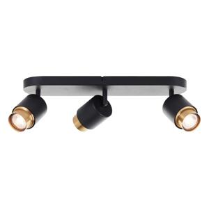 Brilliant - LED Bodové svítidlo COVELO 3xGU10/5W/230V černá/zlatá G04916/86
