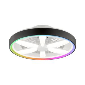 Brilliant Brilliant - LED RGBW Stropní látor se světlem GAIANO LED/48W/230V černá +DO