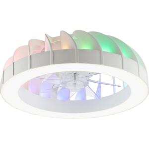 Brilliant Brilliant - LED RGBW Stropní látor se světlem FANORA LED/30W/230V + DO