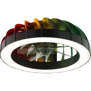 Brilliant Brilliant - LED RGBW Stropní látor se světlem FANORA LED/30W/230V + DO