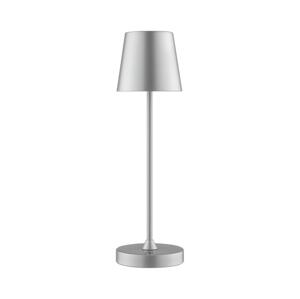 Brilliant - LED Stm nab dotyk stolní lampa ELORA LED/2,5W/5V 2700K IP44 stříbrná G60245/58