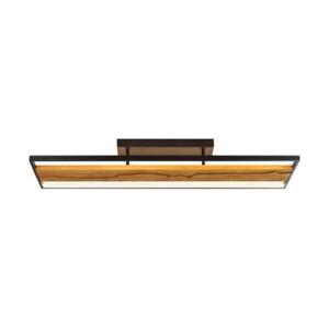 Brilliant - LED Stm stropní svítidlo THUNDER LED/42W/230V 3000K černá/hnědá G82000/76