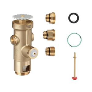 GROHE GROHE 43996000 - Tlakový splachovač RONDO 3” lesklý chrom