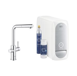 GROHE GROHE 31539000 - Dřezová baterie BLUE HOME L-výpusť lesklý chrom