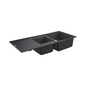 GROHE GROHE 31643AP0 - Kompozitní dřez K400 1160 × 500 mm kámen/černá