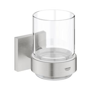GROHE GROHE 41097DC0 - Sklenička s držákem START CUBE nerez