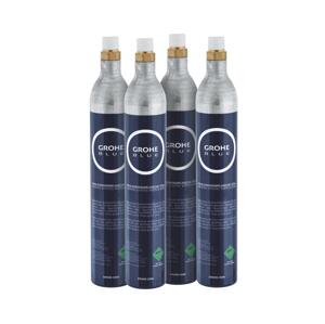 GROHE GROHE 40422000 - Karbonizační lahev GROHE BLUE 425 g CO2 (4 ks) nerez