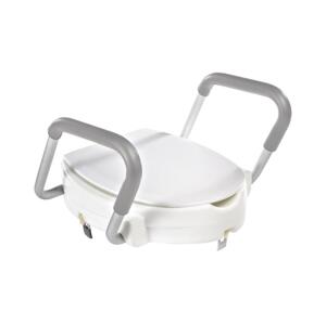 Ridder - Zvýšené záchodové prkénko s madly bílá A0072001