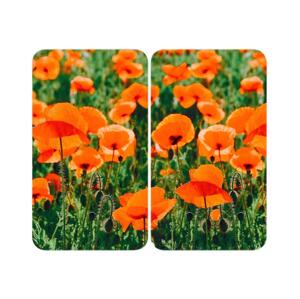 Wenko WENKO 2521434500-Krycí deska ABDECKPLATTE - BLUME/PFLANZE 30x52 cm pestrobarevná