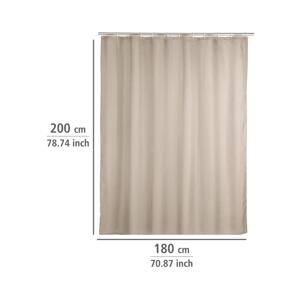 Wenko WENKO 20045100 - Sprchový závěs 180x200 cm béžová
