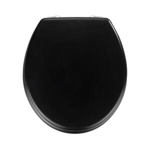 Wenko WENKO 20077100-WC sedátko PRIMA 37x41 cm černá/stříbrná