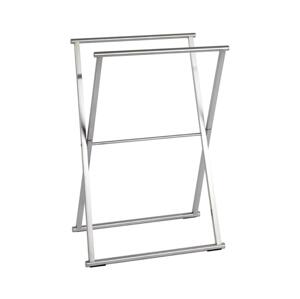 Wenko WENKO 22476100 - Stojan na ručníky LAVA 53,5x80,5 cm nerez/stříbrná