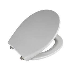 Wenko WENKO 22402100-WC sedátko SAMOS 44,5x37,5 cm šedá/stříbrná