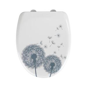 Wenko WENKO 22409100-WC sedátko ASTERA 45x38 cm pestrobarevná/stříbrná
