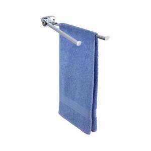 Wenko WENKO 17875100 - Držák ručníků BASIC 42x8 cm nerez/stříbrná