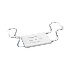 Wenko WENKO 17930100-Sedátko do vany SECURA 26x18 cm bílá/stříbrná