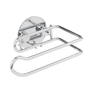 Wenko WENKO 18774100-Držák toaletního papíru TURBO-LOC RUND STAHL 14x9 cm chrom