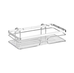 Wenko WENKO 20409100-Police PREMIUM EDELSTAHL 24x13,5 cm nerez/stříbrná