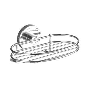 Wenko WENKO 20890100-Držák mýdla VACUUM-LOC MILAZZO 16,5x12 cm lesk. chrom