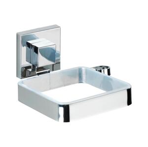 Wenko WENKO 22682100 -Držák fénu VACUUM-LOC QUADRO ED 13,5x14 cm stříbrná/chrom