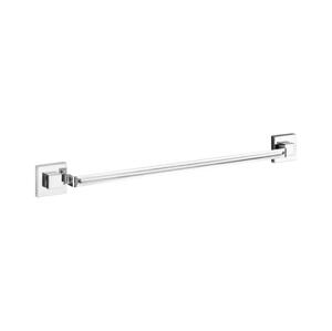 Wenko WENKO 22684100-Držák ručníků VACUUM-LOC QUADRO ED 60,5x6 cm stříbrná/lesk. chrom
