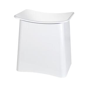 Wenko WENKO 22949100 - Stolička WING 45x48 cm bílá/černá