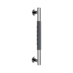 Wenko WENKO 23284100-Madlo SECURA 40,5x9 cm nerez/antracit/lesk. chrom