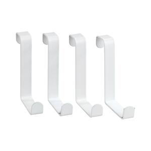 Wenko WENKO 23545100-Věšák na dveře 7,6x6 cm bílá
