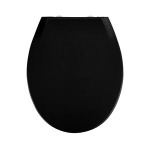 Wenko WENKO 23443100-WC sedátko KOS 44x37 cm černá/stříbrná