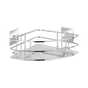 Wenko WENKO 23856800-Polička TURBO-LOC QUADRO ED. 27,5x19,3 cm nerez/lesk. chrom
