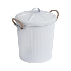 Wenko WENKO 23703100 - Koš GARA 24x28,5 cm bílá