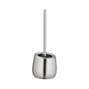 Wenko WENKO 24140100 - WC štětka BADI 13,5x38 cm stříbrná