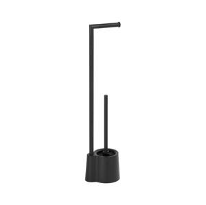 Wenko WENKO 23804100 - WC štětka AVOLA 13x70 cm nerez/černá