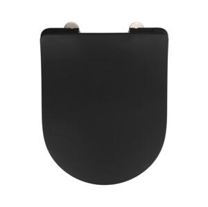 Wenko WENKO 23827100-WC sedátko SEDILO 45,2x36,2 cm černá/stříbrná