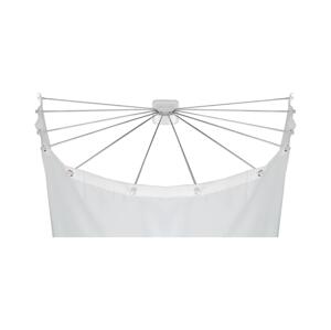 Wenko WENKO 23863100 - Sprchový držák 96x72 cm nerez/bílá