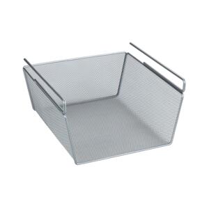 Wenko WENKO 53142100 - Košík 27,5x28 cm stříbrná