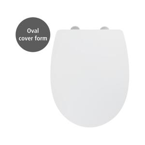 Wenko WENKO 24080800-WC sedátko TAVOLA 36,5x45 cm bílá/lesk. chrom