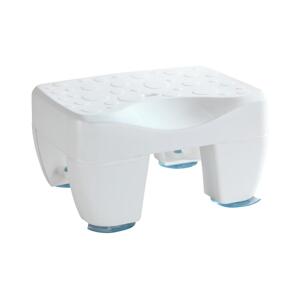 Wenko WENKO 73361100-Stolička do vany SECURA 40x31 cm bílá/čirá