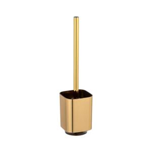 Wenko WENKO 24162100 - WC štětka AURON 9x38,5 cm zlatá