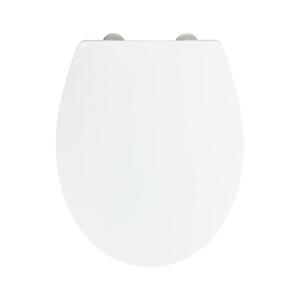 Wenko WENKO 24516100-WC sedátko 300/350 KG WC-SITZE 37x44,5 cm bílá/stříbrná