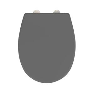Wenko WENKO 24572100-WC sedátko VORNO NEO 46x37 cm šedá/stříbrná