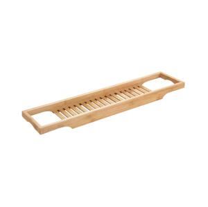 Wenko WENKO 24750100 - Polička do vany BAMBUSA 70x16 cm hnědá