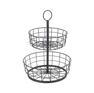 Wenko WENKO 88740800 - Košík LOFT 28x39 cm černá